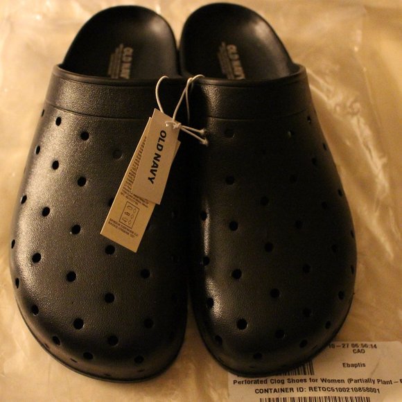 Old Navy Clogs Black - Picture 1 of 5